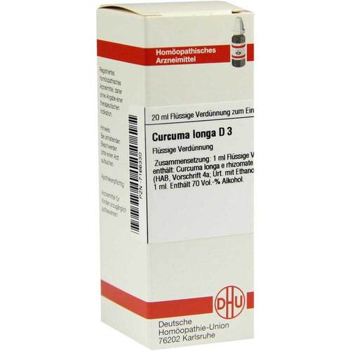 DHU Curcuma longa D 3 Dilution - 1