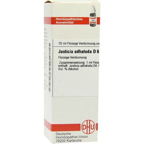 DHU Justicia adhatoda D 6 Dilution - 1