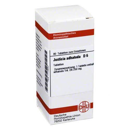 DHU Justicia adhatoda D 6 Tabletten - 1