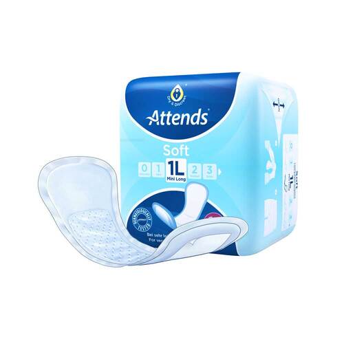 Attends Soft 1 mini long Einlagen anatomisch - 1
