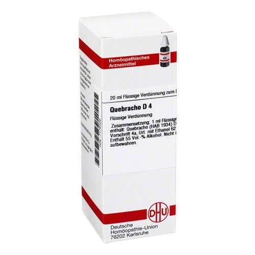 DHU Quebracho D 4 Dilution - 1