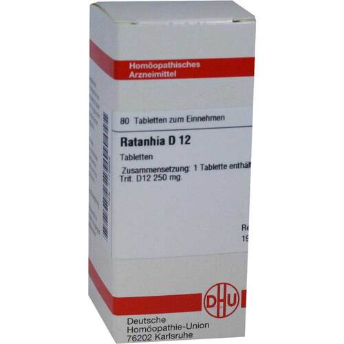 DHU Ratanhia D 12 Tabletten - 1