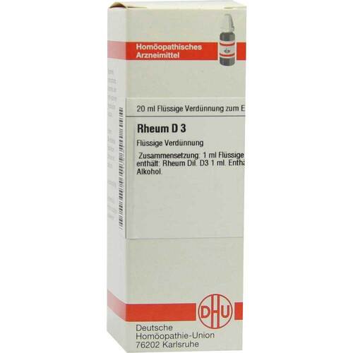 DHU Rheum D 3 Dilution - 1