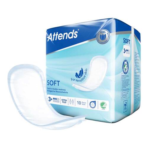 Attends Soft 3 + extra plus Einlagen anatomisch - 1
