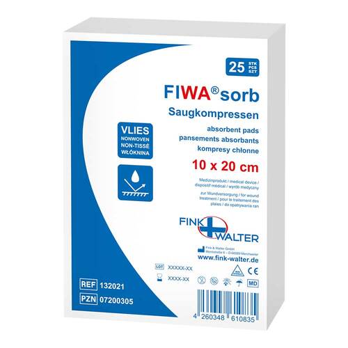 Verbandkompressen 10x20cm - 1