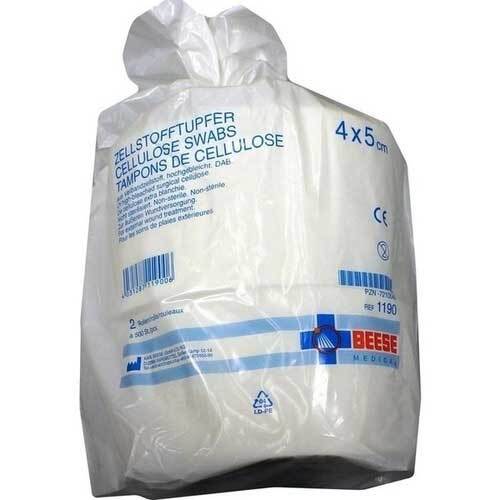 Zellstofftupfer 4x5cm 1190 u - 1