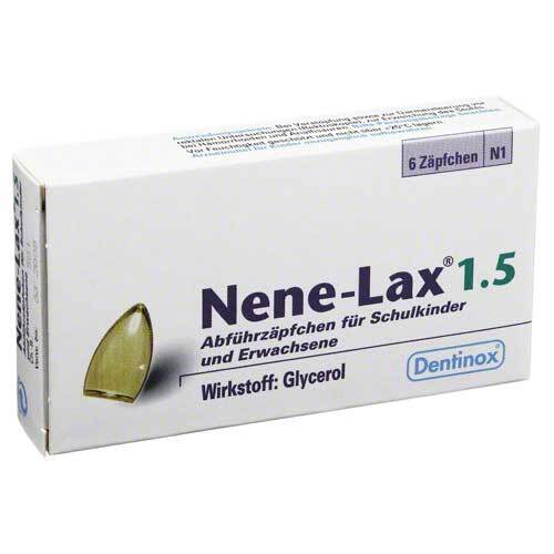 Nene Lax 1,5 Suppositorien f&uuml;r Schulk - 1