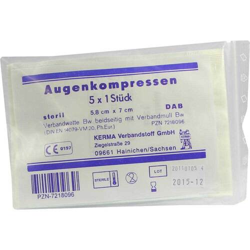Augenkompressen steril 5,8x7 - 1
