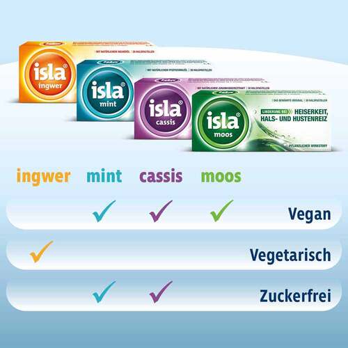 isla® ingwer Pastillen - 3