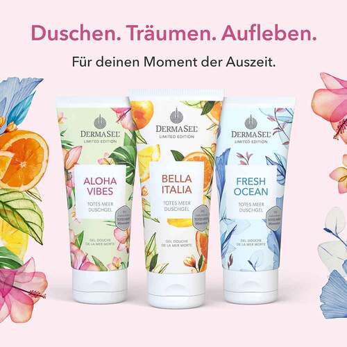 Dermasel Totes Meer Duschgel Aloha Vibes limited Edition - 6