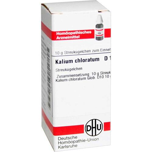 DHU Kalium chloratum D 10 Globuli - 1