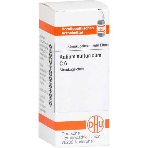 DHU Kalium sulfuricum C 6 Globuli - 1