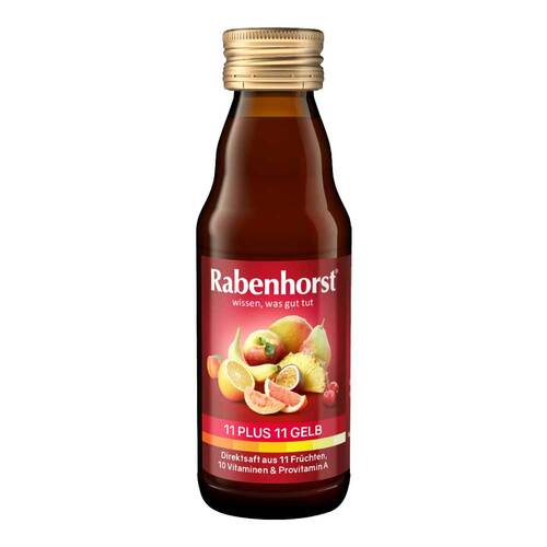 Rabenhorst 11 Plus 11 Multivitaminmehrfrucht Saft gelb - 1