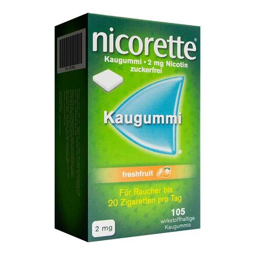 Nicorette 2 mg freshfruit Kaugummi - 1