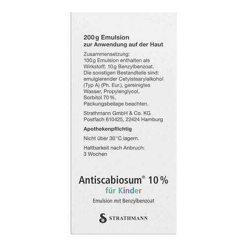 Antiscabiosum 10% f&uuml;r Kinder - 3