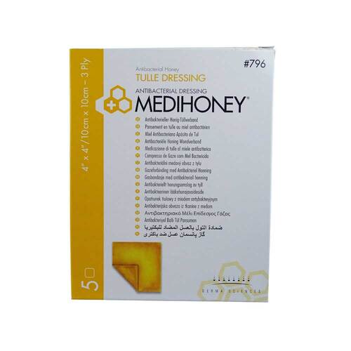 Medihoney Antibakterieller T&uuml;llverband 10x10cm - 1