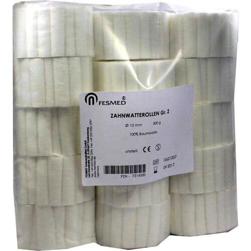 Zahnwatterollen Gr&ouml;&szlig;e 2 10mm Durchm. - 1