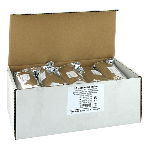 Zinkleimbinde 7mx10cm - 2