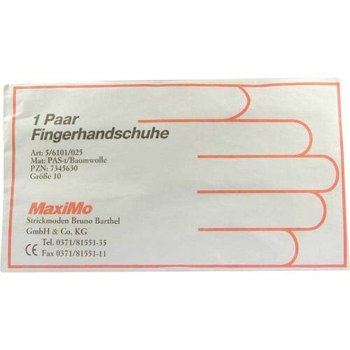 Handschuhe Pas / Baumwolle Gr&ouml;&szlig;e - 1