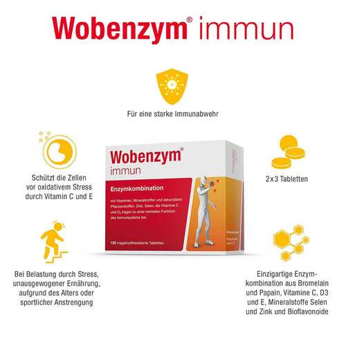 Wobenzym immun Tabletten - 2