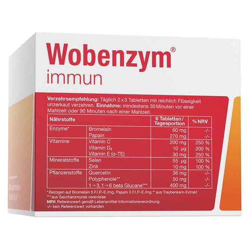 Wobenzym immun Tabletten - 4