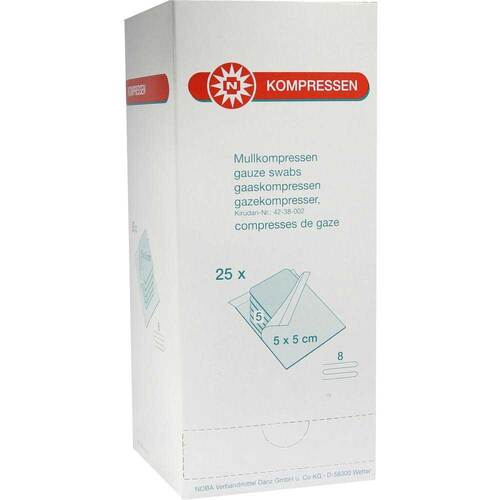 Mullkompressen 5x5cm 8-fach - 1