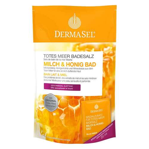 Dermasel Spa Totes Meer Badesalz Milch &amp; Honig - 1