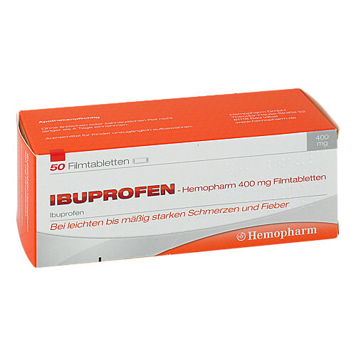 Ibuprofen Hemopharm 400 mg Filmtabletten - 1