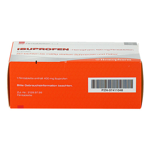 Ibuprofen Hemopharm 400 mg Filmtabletten - 3