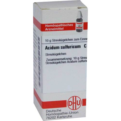 DHU Acidum sulfuricum C 6 Globuli - 1