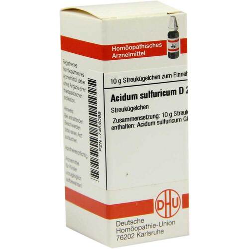 DHU Acidum sulfuricum D 200 Globuli - 1