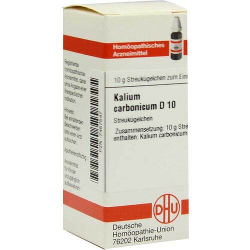 DHU Kalium carbonicum D 10 Globuli - 1