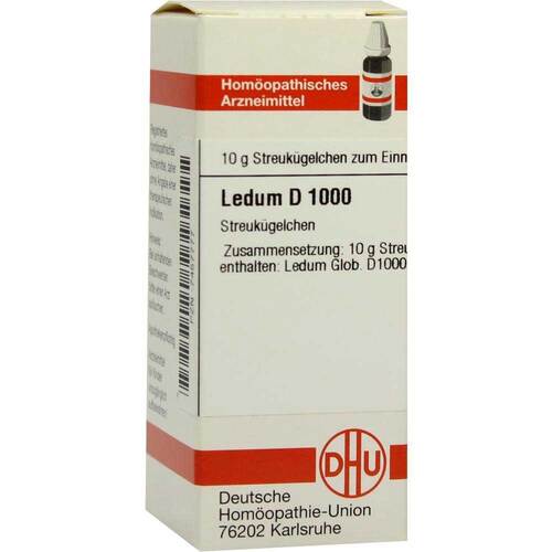 DHU Ledum D 1000 Globuli - 1