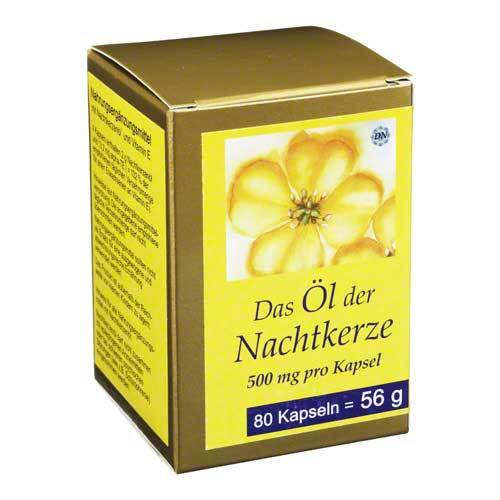 Nachtkerze &Ouml;l Kapseln 500 mg - 1