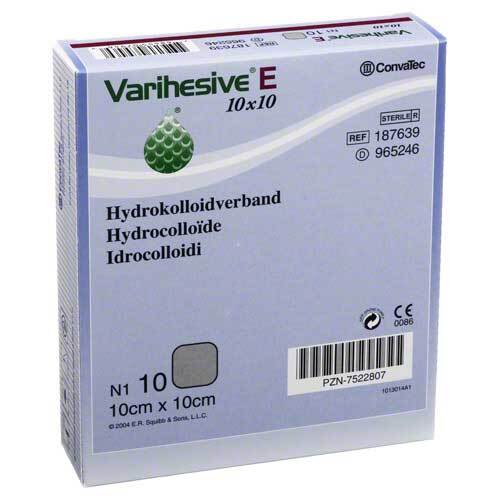 Varihesive E 10x10 cm Hkv hydroaktiv - 1