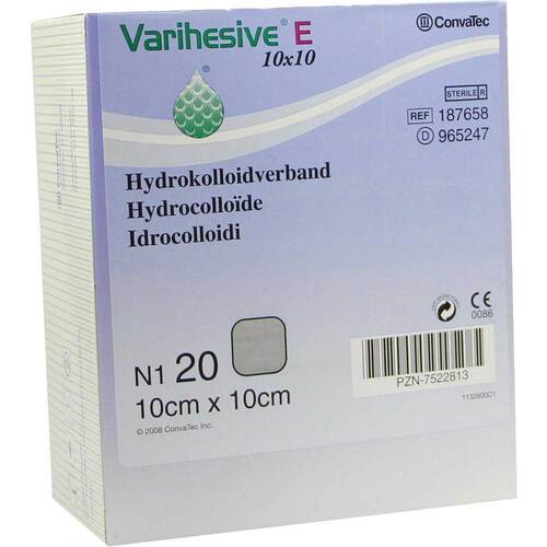 Varihesive E 10x10 cm Hkv hydroaktiv - 1