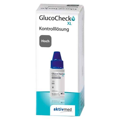 Gluco Check XL Kontroll L&ouml;sung hoch - 1