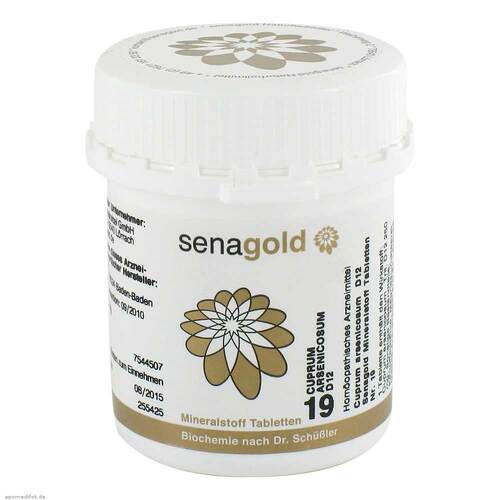 Biochemie Senagold 19 Cuprum arsenic.D 12 Tabletten - 1
