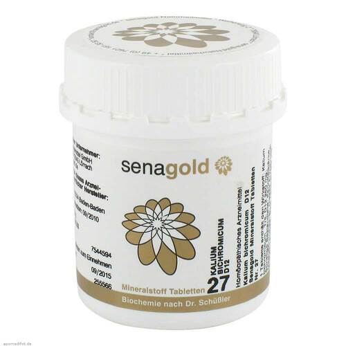 Biochemie Senagold 27 Kalium bichrom.D 12 Tabletten - 1