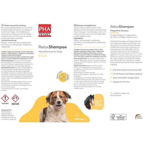 PHA Relaxshampoo f&uuml;r Hunde - 8
