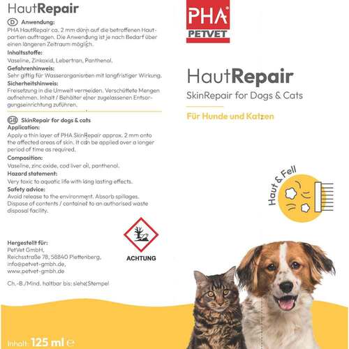 PHA Hautrepair f&uuml;r Hunde Tube - 7