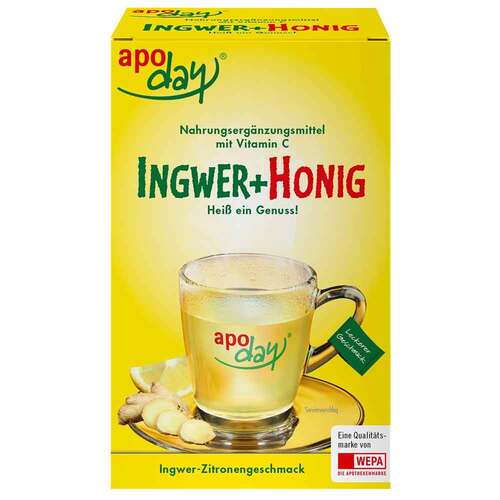 Apoday Ingwer + Honig + Vitamin C Pulver - 1