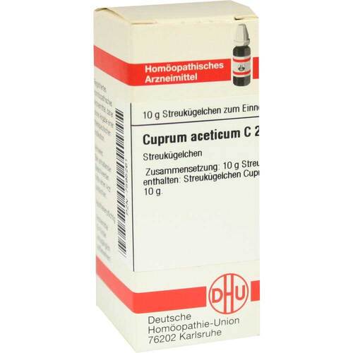 DHU Cuprum aceticum C 200 Globuli - 1