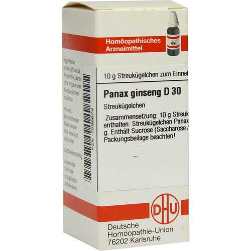 DHU Panax Ginseng D 30 Globuli - 1