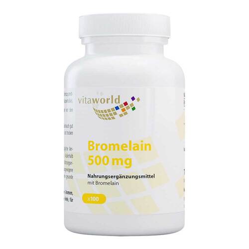 Bromelain 500 mg Kapseln Vita World - 1