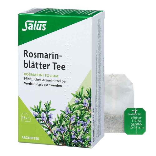 Rosmarinbl&auml;tter Arzneitee Rosmarini folium Salus - 1