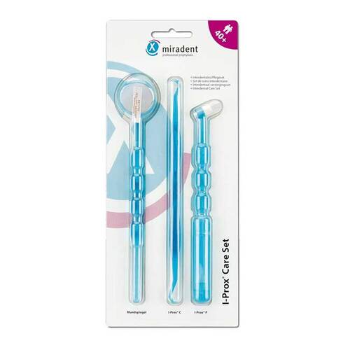 Miradent Pflegeset I-Prox Care Set blau trans. - 1