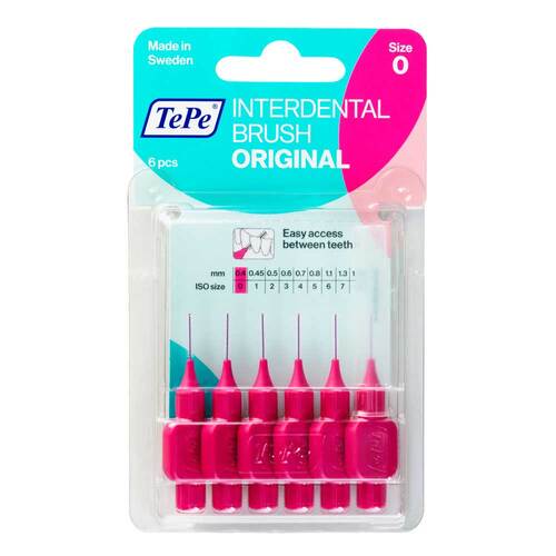 Tepe Interdentalb&uuml;rste 0,4mm pink - 1