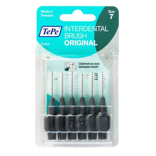 Tepe Interdentalb&uuml;rste 1,3mm grau - 1