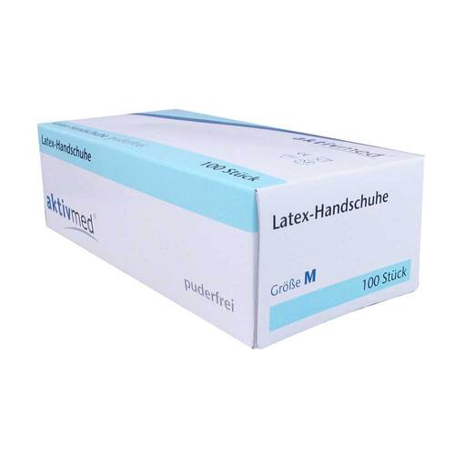 Latexhandschuhe Einmal puderfrei M - 1